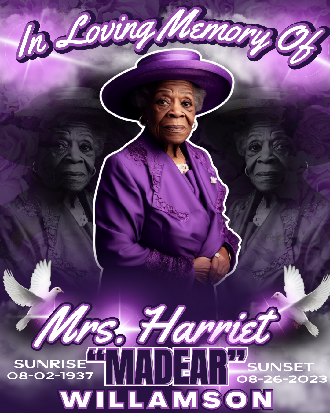 Editable Memorial Digital Design Bundle