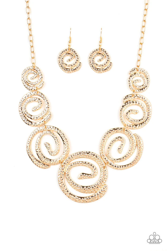 Statement Swirl - gold