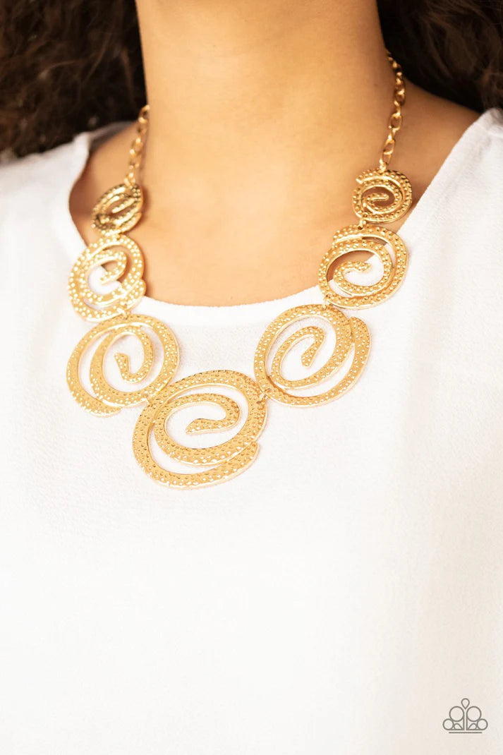 Statement Swirl - gold